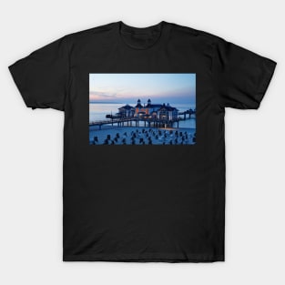 Pier, Sellin, Ruegen, Ruegen Island, Mecklenburg-Western Pomerania, Germany T-Shirt